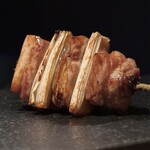 炭焼 おかげさん - 高原比内地鶏ねぎま