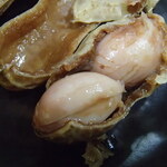 炭火焼鳥 おんどり - えらべるお通し　塩ゆで　おおあまさり