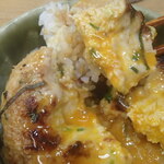 炭火焼鳥 おんどり - ミニ月見つくね丼