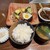 蘭麻 - 料理写真:ハンバーグ定食＋ミニカレー