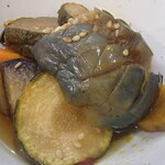 炭火焼鳥 おんどり - 選べるお通しから夏野菜の揚げびたし