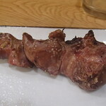 炭火焼鳥 おんどり - 串焼おまかせ５品　レバー