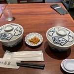 銀座 吉宗 - 夫婦蒸し（蒸し寿司と茶碗蒸し）その１　その１