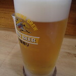 炭火焼鳥 おんどり - 生ビール