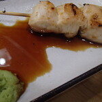 炭火焼鳥 おんどり - おまかせ5本　ささみわさび