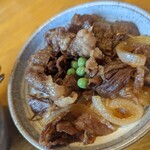 角平 - ミニ牛丼　これはうまい
