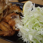 炭火焼鳥 おんどり - 1/4な新潟風骨付きな唐揚げ