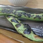 炭火焼鳥 おんどり - 限定サービス　そら豆の炭火焼