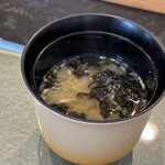 群来膳 - 岩のりの味噌汁