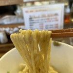 麺屋 一八 - 鴨肉入り油そばしお味