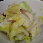 炭火焼鳥 おんどり - 選べるお通し　春キャベツとカブの浅漬け