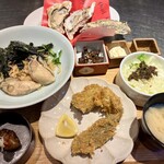 牡蠣屋 - 牡蠣屋定食（2,600円税込）