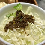 牡蠣屋 - オイスタードレッシングのサラダ。うまい‼︎