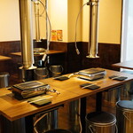 焼肉ホルモンたすき - 団体席