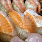 寿司一代 - 『おまかせ生寿司(3人前)』