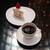 ラウンジ リバーヘッド - ドリンク写真:ケーキセット(2,100円)
          至福のショートケーキ･ブレンドコーヒー
