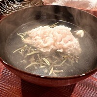 愚直に - 鱧とじゅんさいのお椀