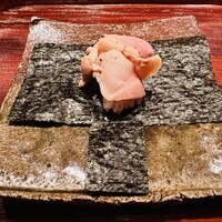 愚直に - 蛤の飯蒸し