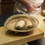 すし 良月 - あわび