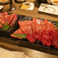 うしごろ 貫 五反田店 - 極上ヒレ＆ハラミ(塩)＆極上ミスジ