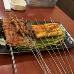 好串Bar - エノキ2    羊2   ロバ2      野菜巻2      ニラ2       byまみこまみこ