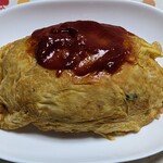オムライス(大)¥600+100-