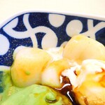 Mosuke Dango - きな粉黒蜜白玉アイス
