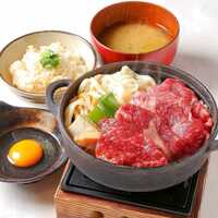 国産牛すき焼き膳