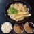 桐乃家 - 料理写真:ごぼう天うどんとサービスの惣菜