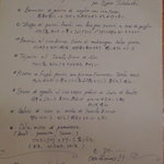 リストランテ ラ チャウ - 予約したメニュー