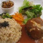 ハナダ･ロッソ - ベジハンバーグランチ