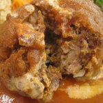 ハナダ･ロッソ - 確かな食べ応えのベジハンバーグ
