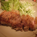 湧登 - 沖田牧場の黒豚　ポークソテー