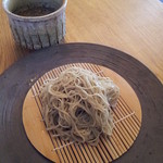 紬山荘 - 胡麻たれ蕎麦　２０１４，３昼