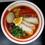 ＳＨＩＮ - ３月の限定、エスニックみかん　+　味玉