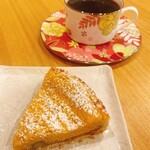 ひだまりCafe - くりとかぼちゃのタルト