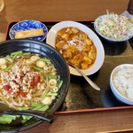 中華料理 福一 - 料理写真:日替ランチB.麻婆豆腐