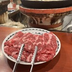 炭火焼 生ラム ジンギスカン だるまや - 生ラム（2人前）@1,200円