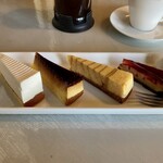 CHEESE CAKE PRINCESS - チーズケーキ盛合せ