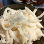 麺酒房 龍安 - 大根と帆立のサラダ