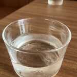 十割蕎麦 鴨料理 ならや - コップが低い