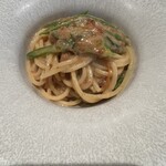 Kumazawa - ドライトマト、山椒オイルのパスタ