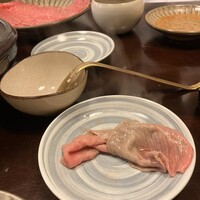 ざくろ 銀座店 - しゃぶしゃぶ　　A5しゃぶしゃぶ単品　9500円