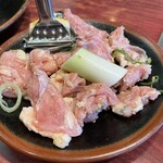 焼肉 白雲亭 - とりハラミ　塩味　