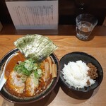 中華蕎麦 ひら井 - 久しぶりに少ライスを、、、これが