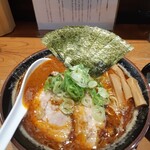 中華蕎麦 ひら井 - 中華そば+坦々変更200円+海苔100円