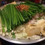 芋の華 - 白のもつ鍋【味噌】1人前980円×2