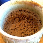 黒ごま風味のつけ汁