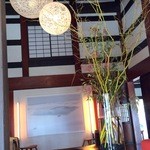 紬山荘 - 店内もオサレ（＋＋；