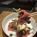 麻布 肉しゃり - 